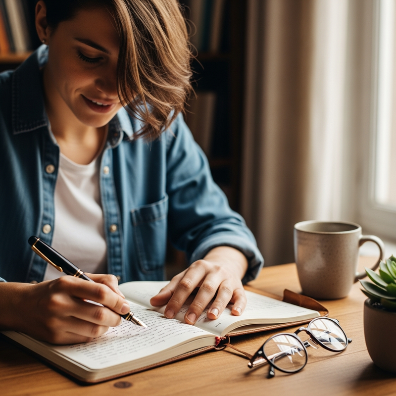 Week-by-week FUE hair transplant recovery timeline card showing day 1 to month 12 healing phases