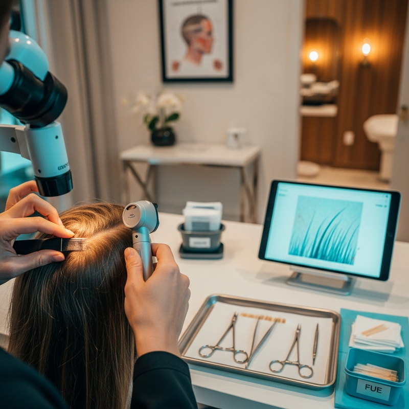 Female hair transplant recovery timeline and aftercare guidance
