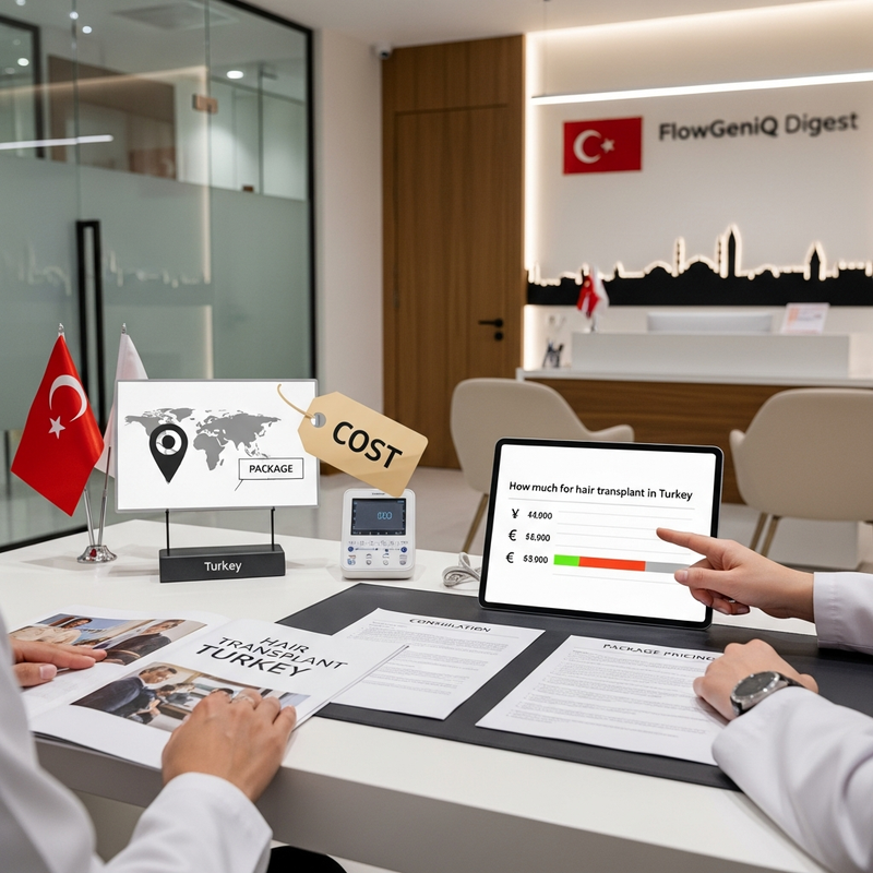 Hair transplant Turkey pricing checklist for FUE and FUT
