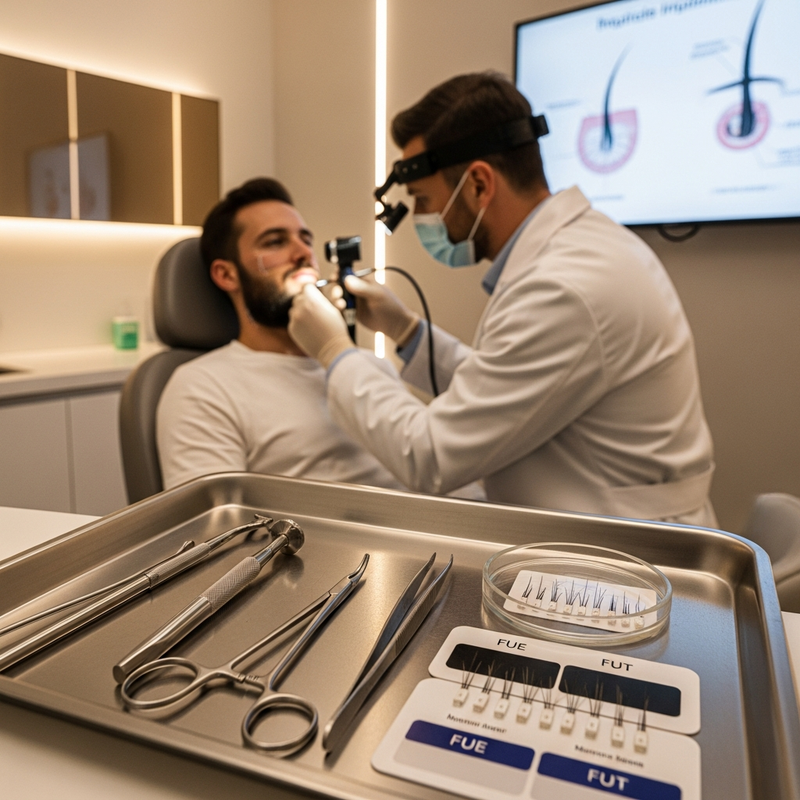 Beard hair transplant recovery timeline for regrowth progress