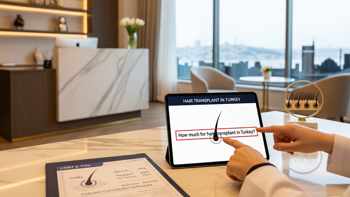 Turkey hair transplant cost guide with FUE and FUT comparison