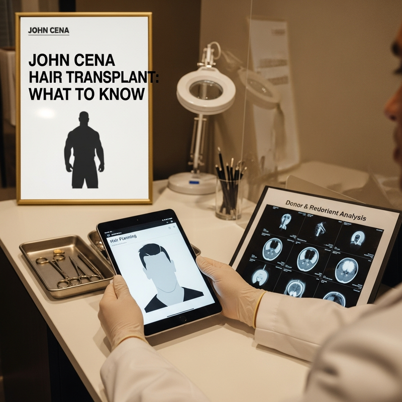 Natural-looking hairline restoration planning for a hair transplant
