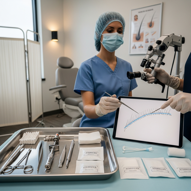 Hair implant surgery for women recovery and growth timeline