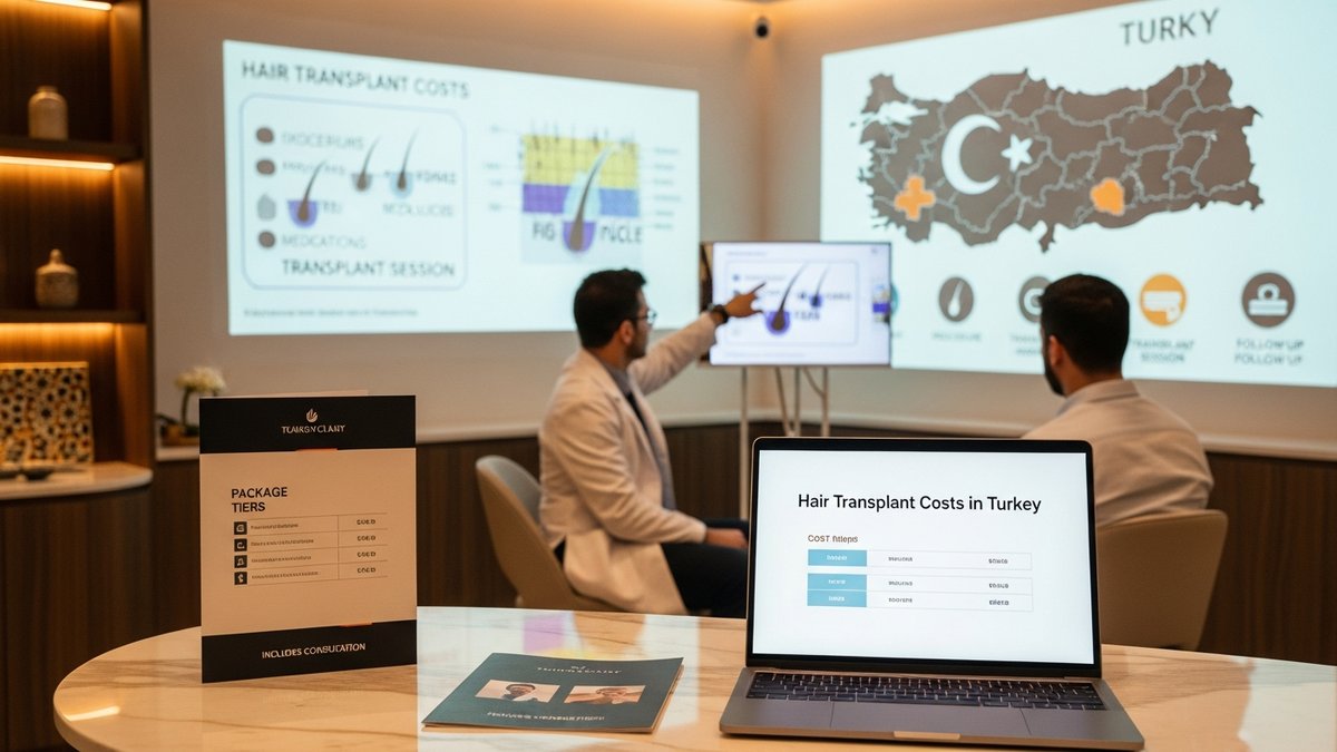 Hair transplant consultation in Turkey for FUE and FUT pricing planning