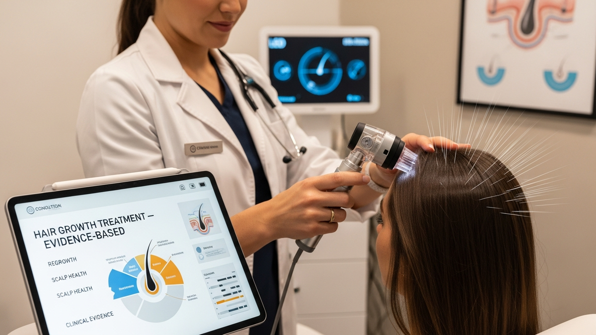 Best hair growth treatment for woman: clinician-guided plan for thinning hair