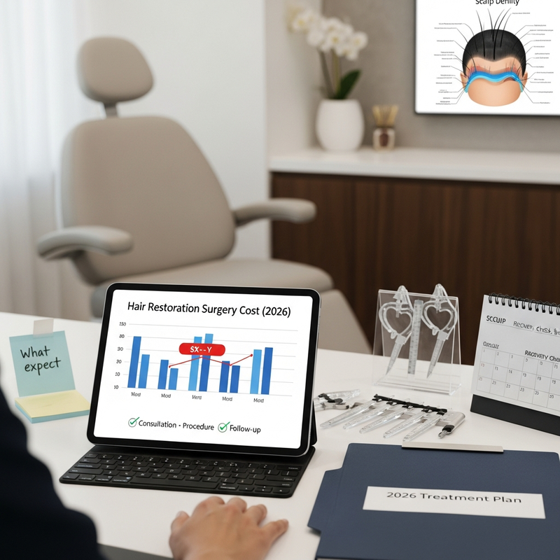 Hair transplant cost factors affecting graft count and technique choice