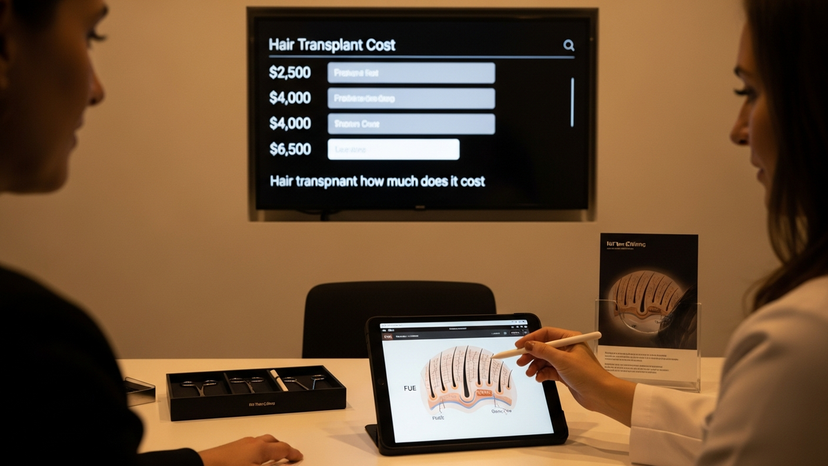 Hair transplant cost guide for budgeting grafts and consultation planning