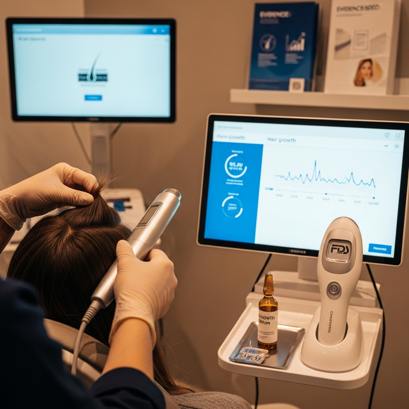 Hair growth treatment options: meds, PRP, microneedling, and hair transplant