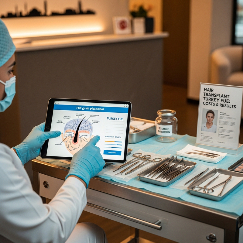Hair transplant Turkey FUE clinic checklist for choosing a safe procedure and aftercare