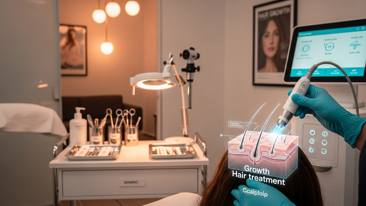 Growth hair treatment plan for healthy scalp and fuller hair