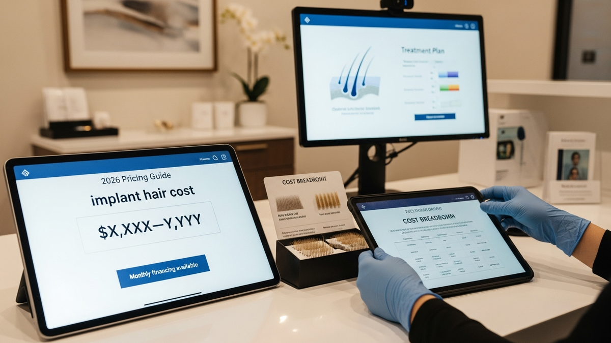 Implant hair cost budgeting checklist for hair restoration planning