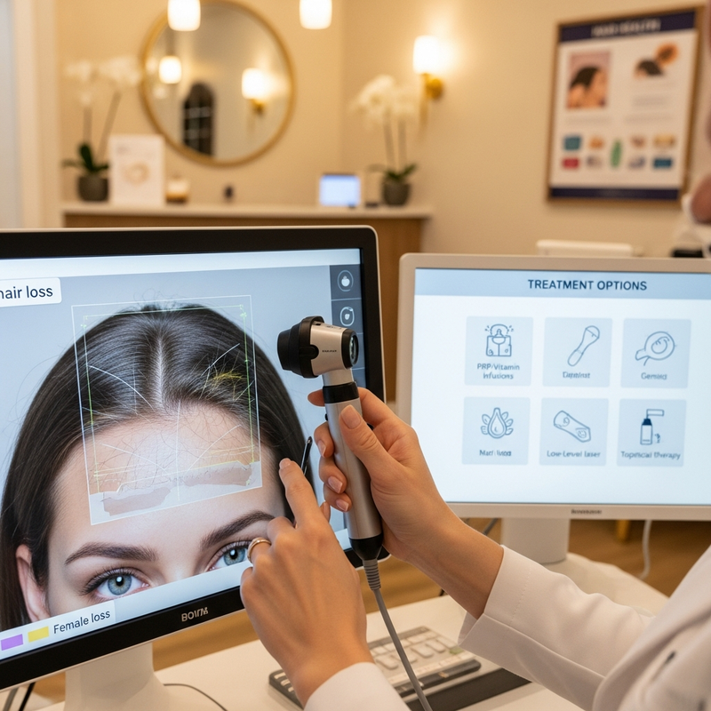 Best treatment for female hair loss options overview for women with thinning hair