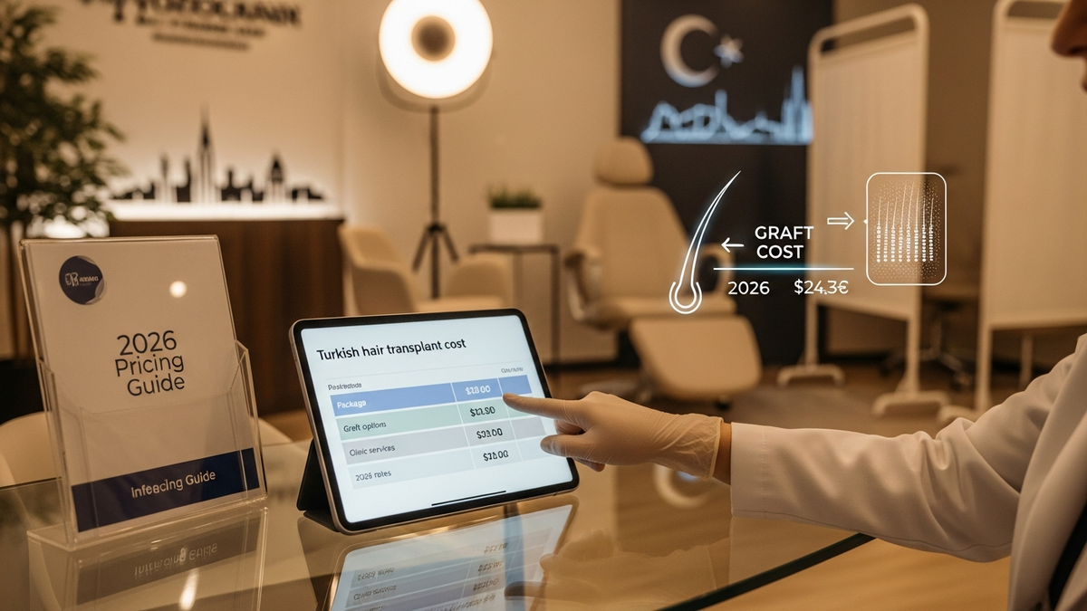 Turkish hair transplant cost guide for FUE and FUT pricing comparison