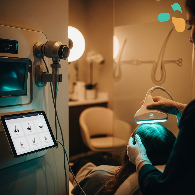 Treatment to hair loss options and hair transplant planning