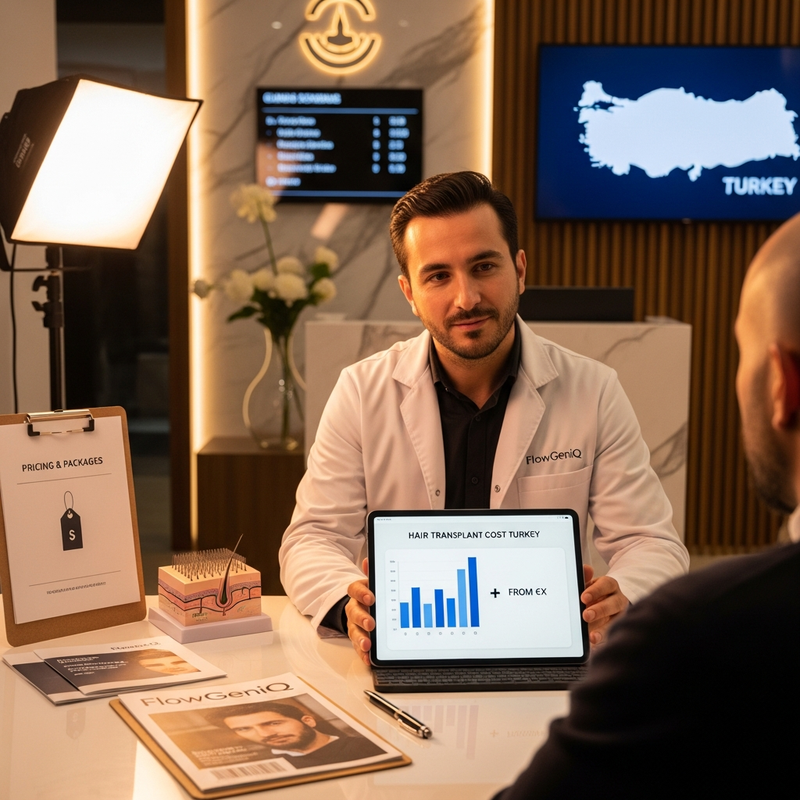Dermatology consultation for hair transplant cost Turkey pricing planning