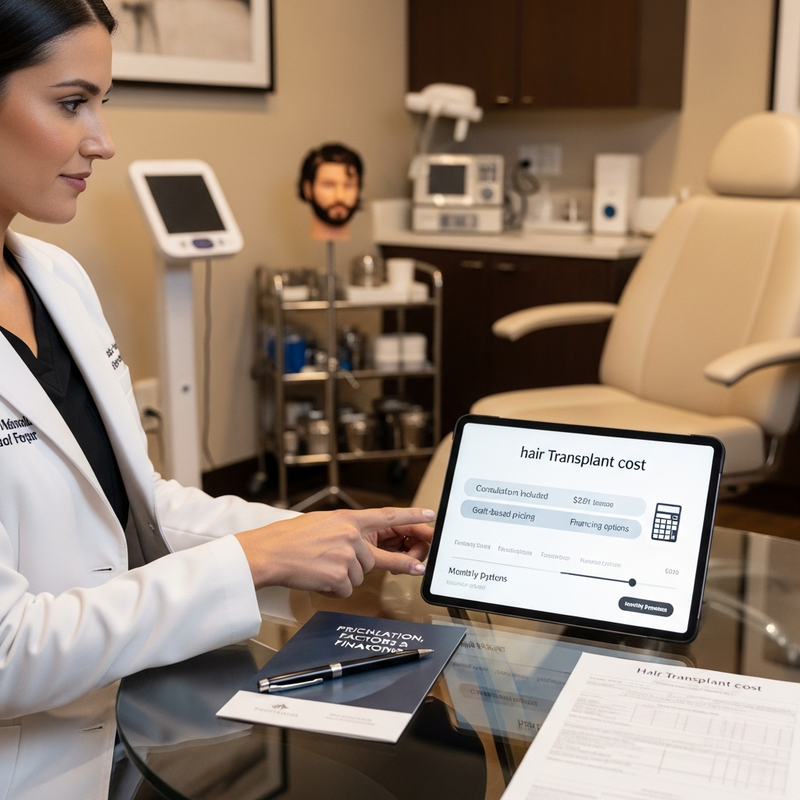 Hair transplant cost checklist for budgeting FUE and FUT options