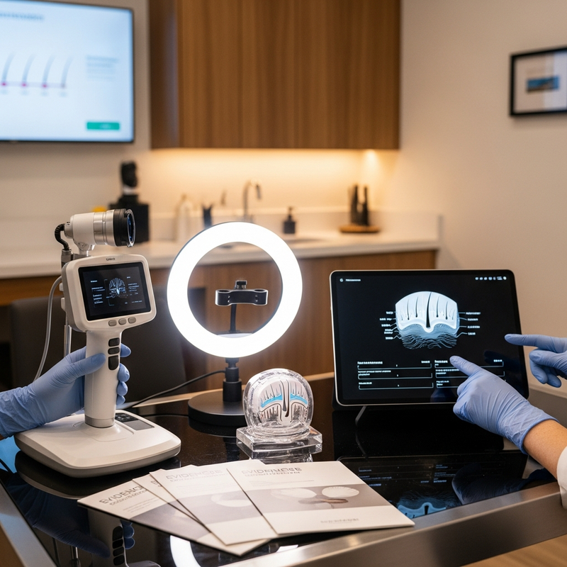 Hair transplant planning for natural hairline and density distribution