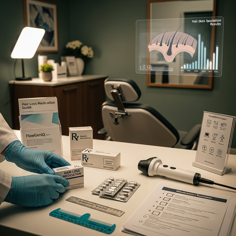Hair loss medication choices overview for androgenetic alopecia safety and results