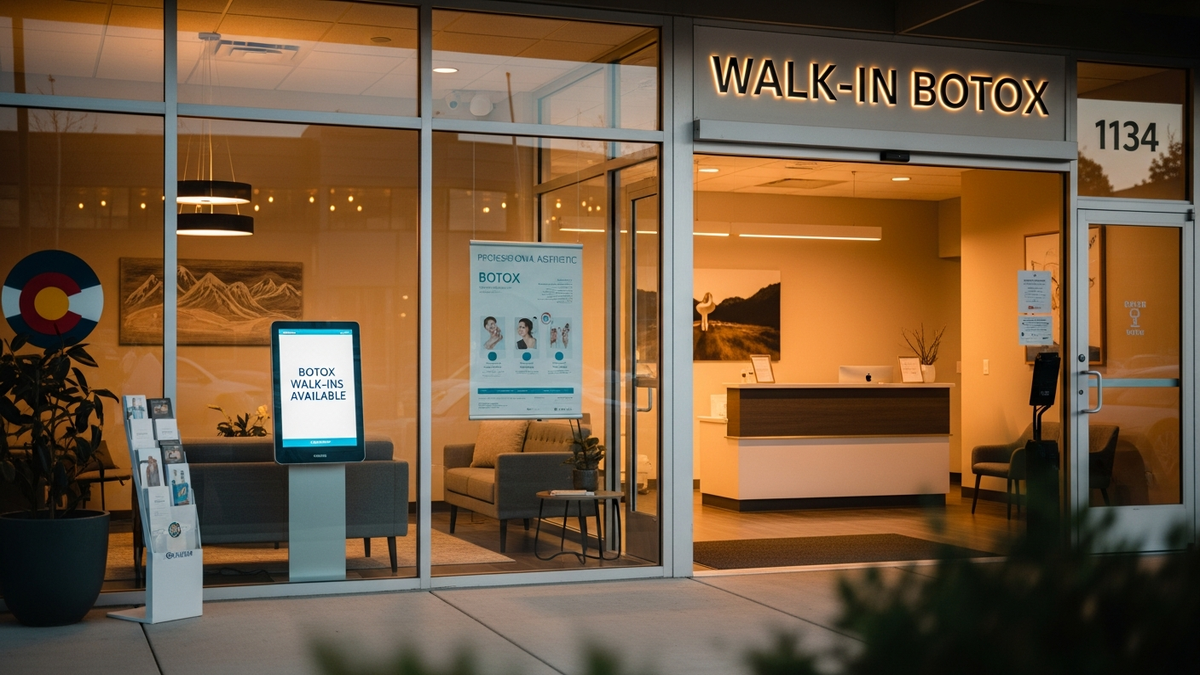 Littleton CO med spa team offering walk in Botox consultations for wrinkle relaxers