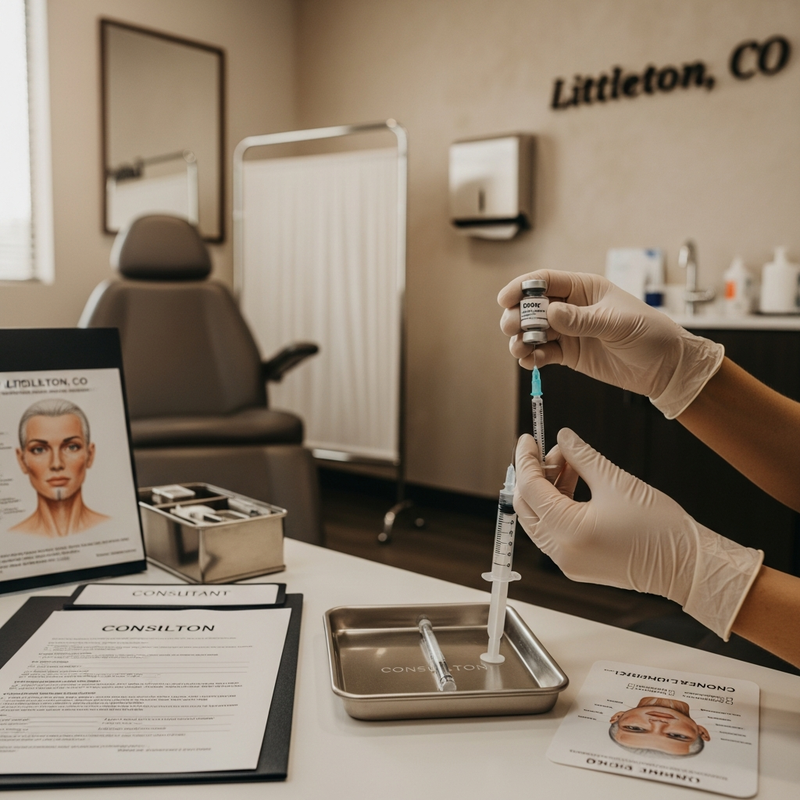 Botox injection consultation in Littleton Colorado for safe, natural results