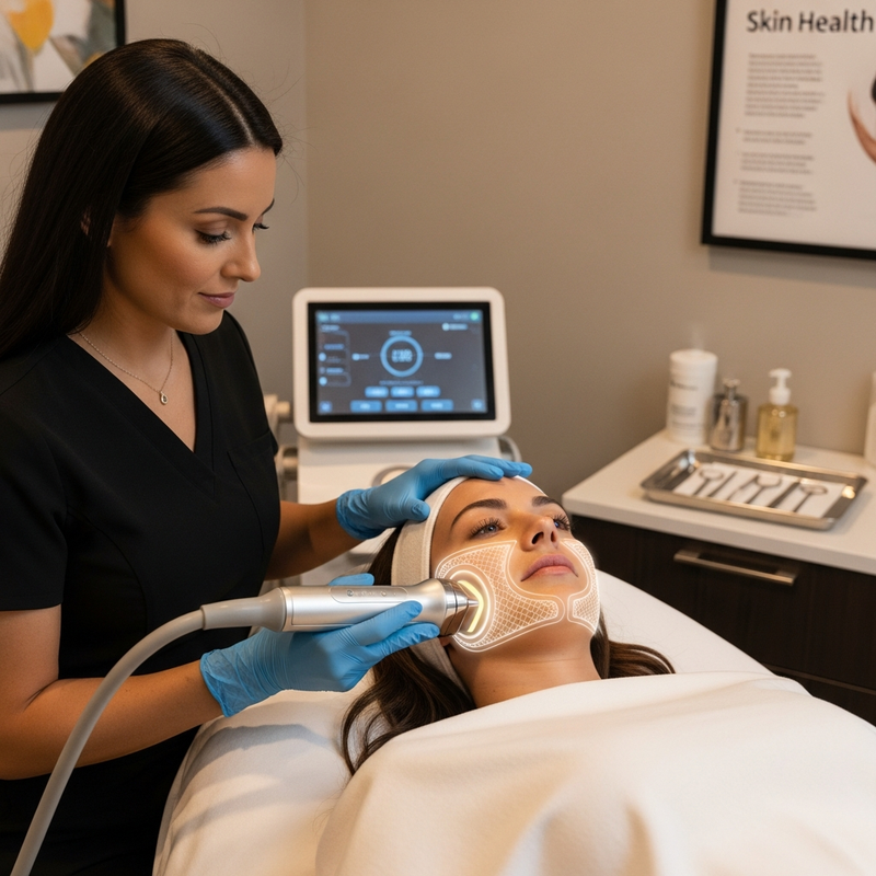 Non surgical skin tightening treatment for smoother texture and a firmer look