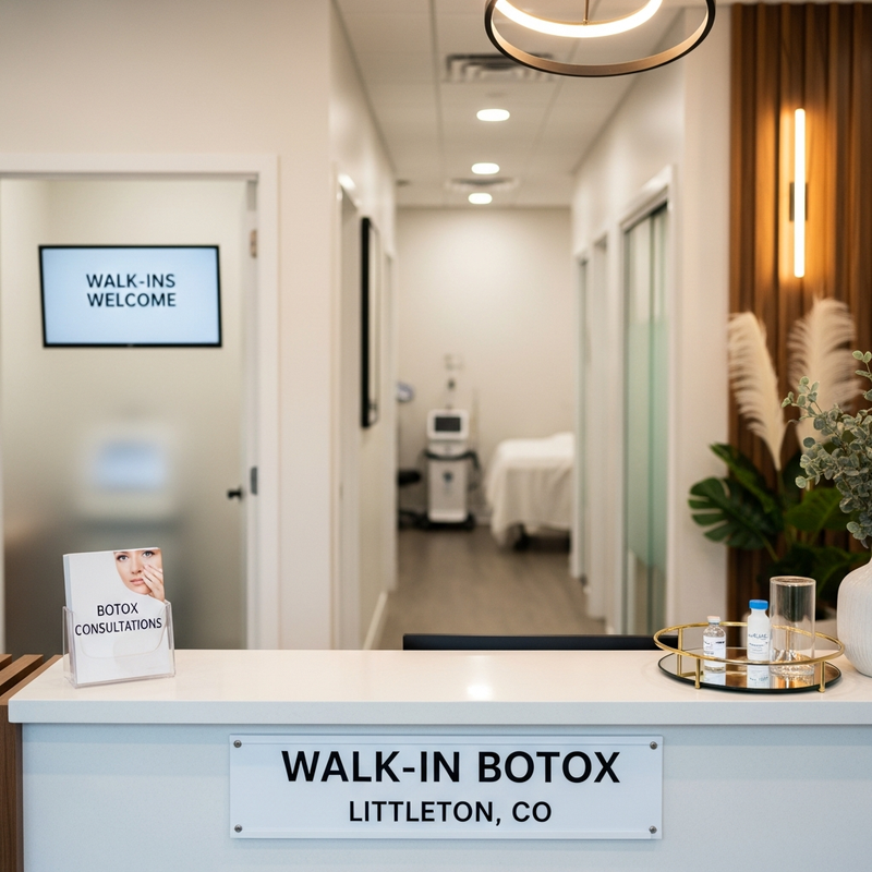 Botox injection consultation in Littleton CO for natural-looking wrinkle relaxation