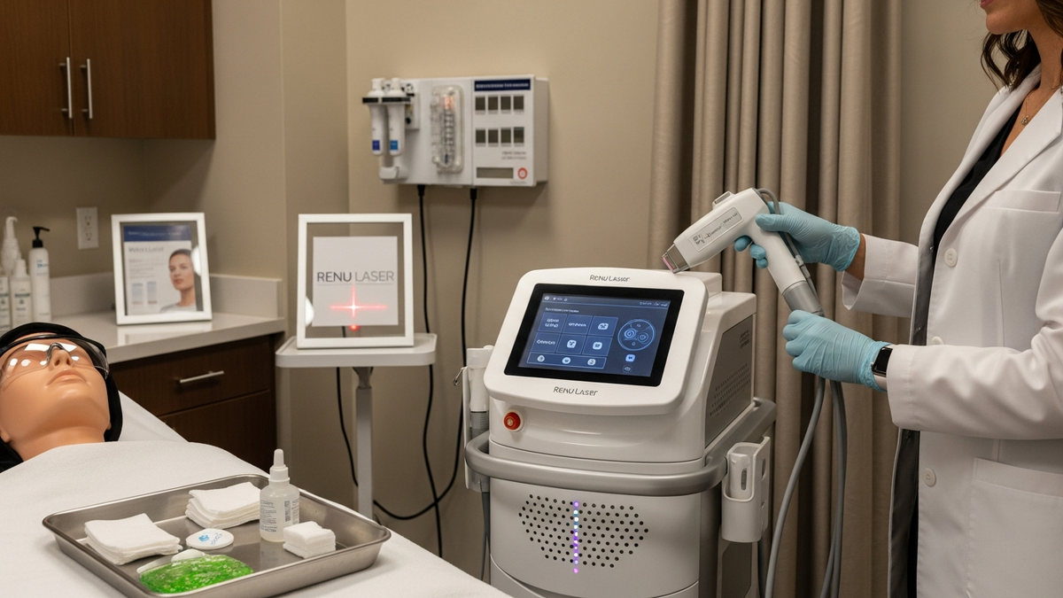Renu laser skin rejuvenation at a Littleton medical spa