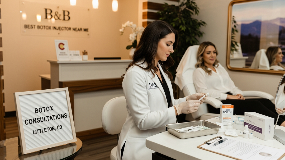 Botox consultation at Beauties and Beasts in Littleton, CO for natural wrinkle relaxation