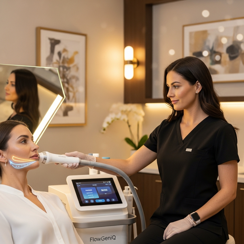 Non surgical skin tightening results using advanced devices at Beauties and Beasts