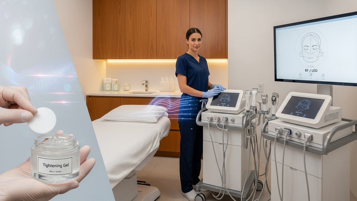 Non surgical procedures for skin tightening at a medical spa in Littleton