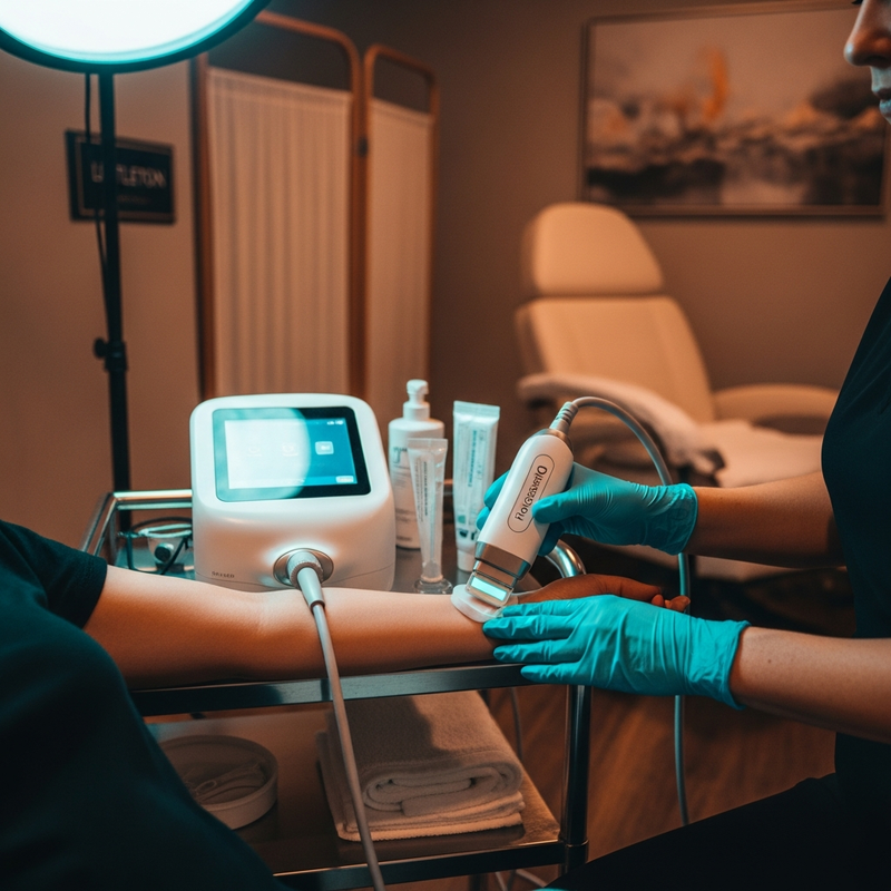 Skin tightening treatment results: smoother, more toned-looking skin