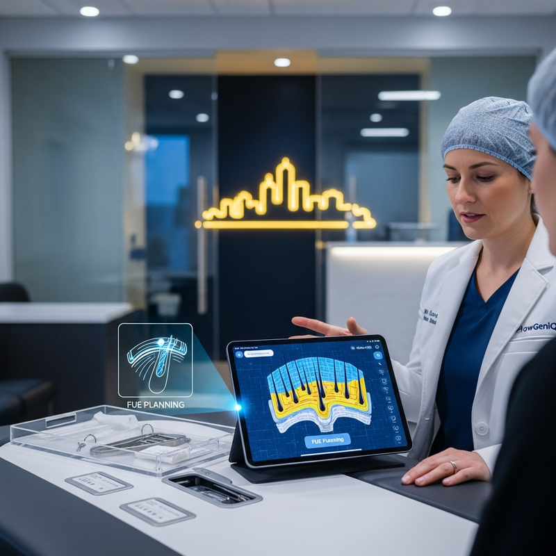 Advanced hair restoration Denver: natural hairline planning with AI