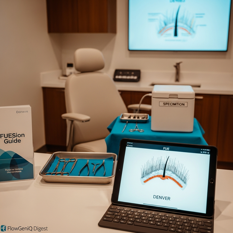 AI & AR assisted FUE planning for Denver hair transplant surgery