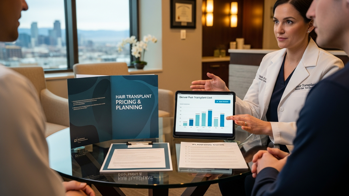 Denver hair transplant cost guide for planning your FUEsion procedure