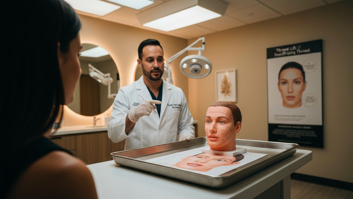 Facelift Using Thread: The Los Angeles Guide to Thread Lifts, Results, and Candidacy - landscape image