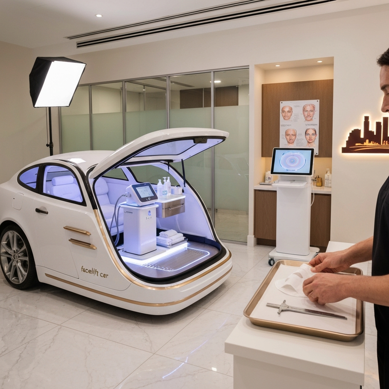 Facelift Car: The Modern Guide to a Youthful Makeover (Los Angeles Facial Plastic Surgery Insights) - square image