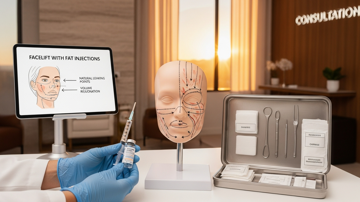 Facelift with Fat Injections: What Los Angeles Patients Should Know About a Natural-Looking Rejuvenation Plan - landscape image
