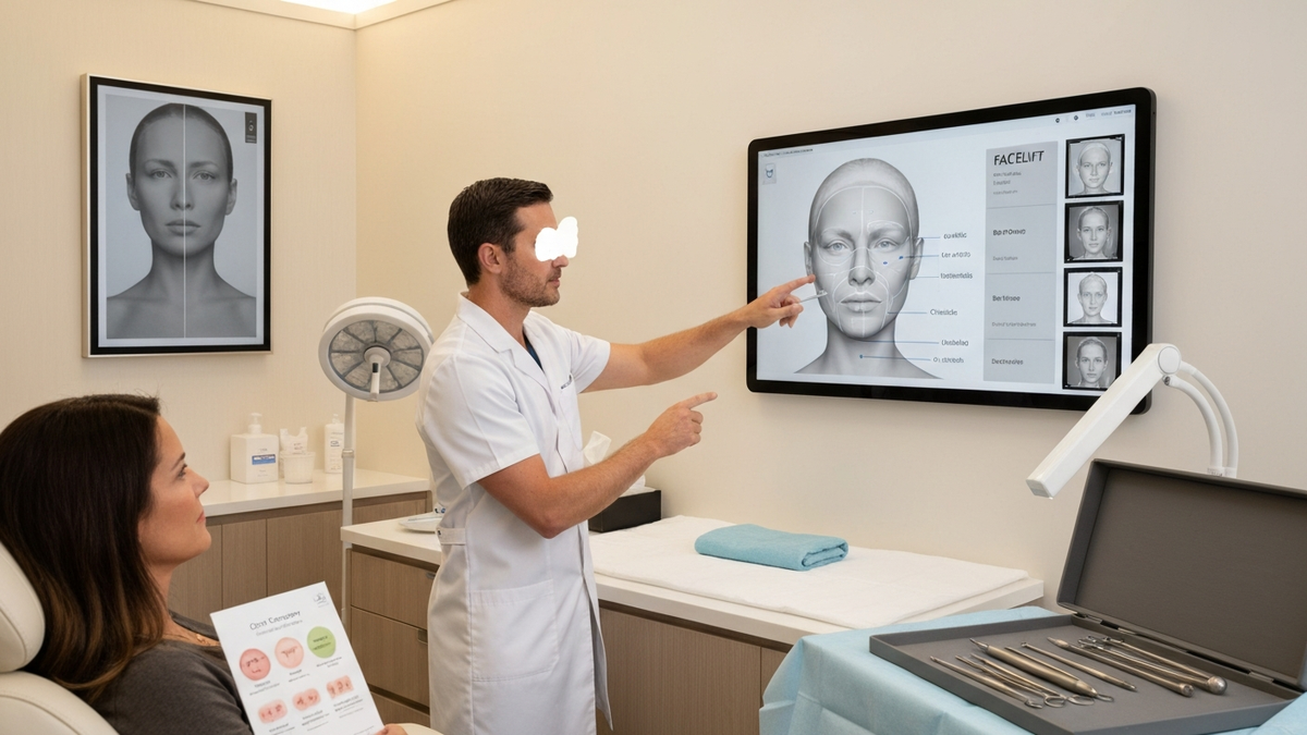 Facelift: A Modern Guide to Facial Rejuvenation, Recovery, and Natural-Looking Results - landscape image