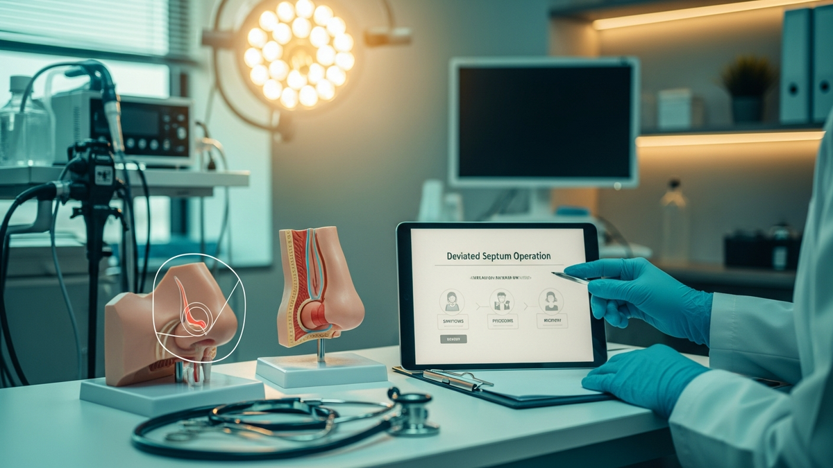 The Complete Guide to Deviated Septum Operation: Symptoms, Procedure, Recovery & Costs - landscape image